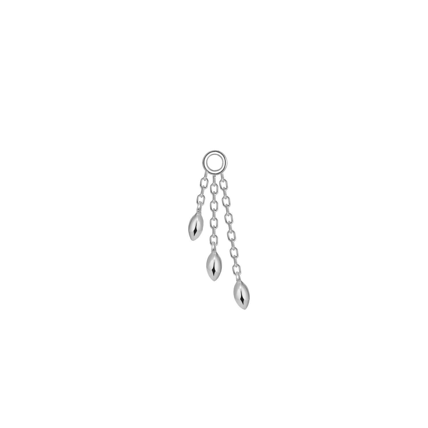 Marquise Bead Drop Charm