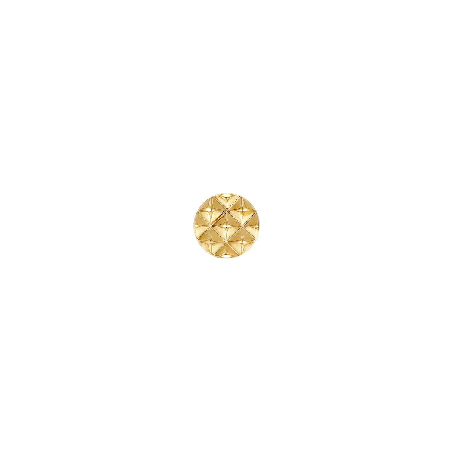Solid Gold Disc - Pyramid