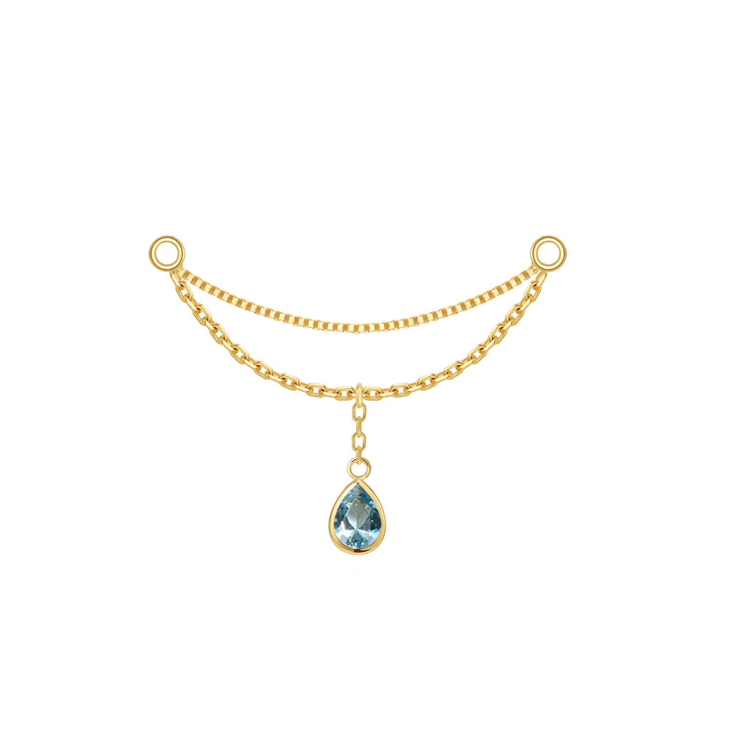 Amihan Chain - Colored Gemstone