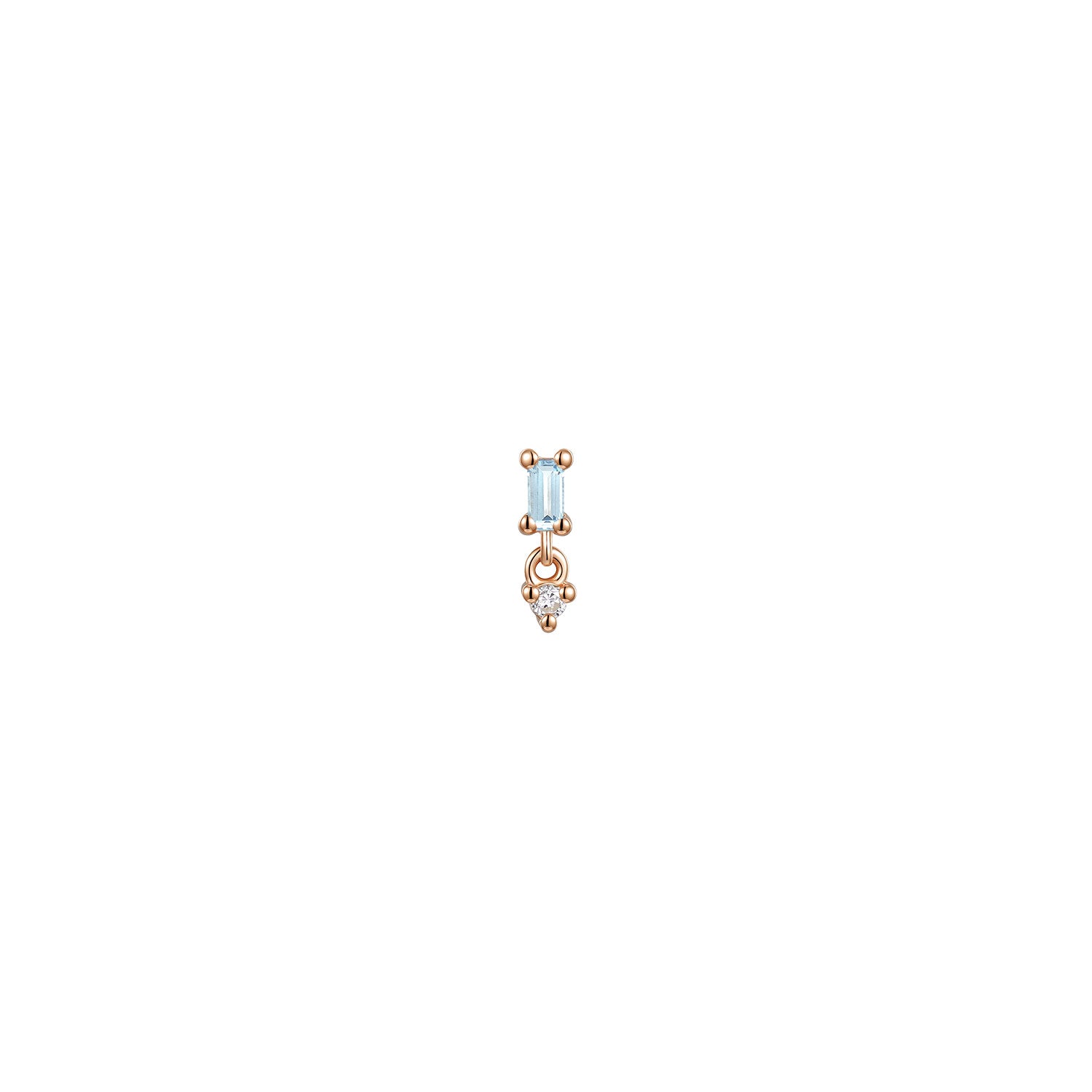 Poppy - Baguette Gemstone
