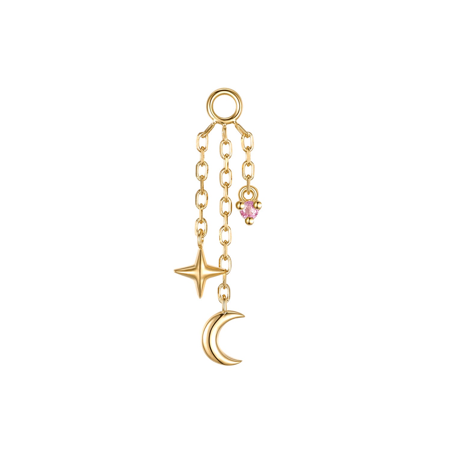 Cassiopeia Charm - Faceted Gemstone