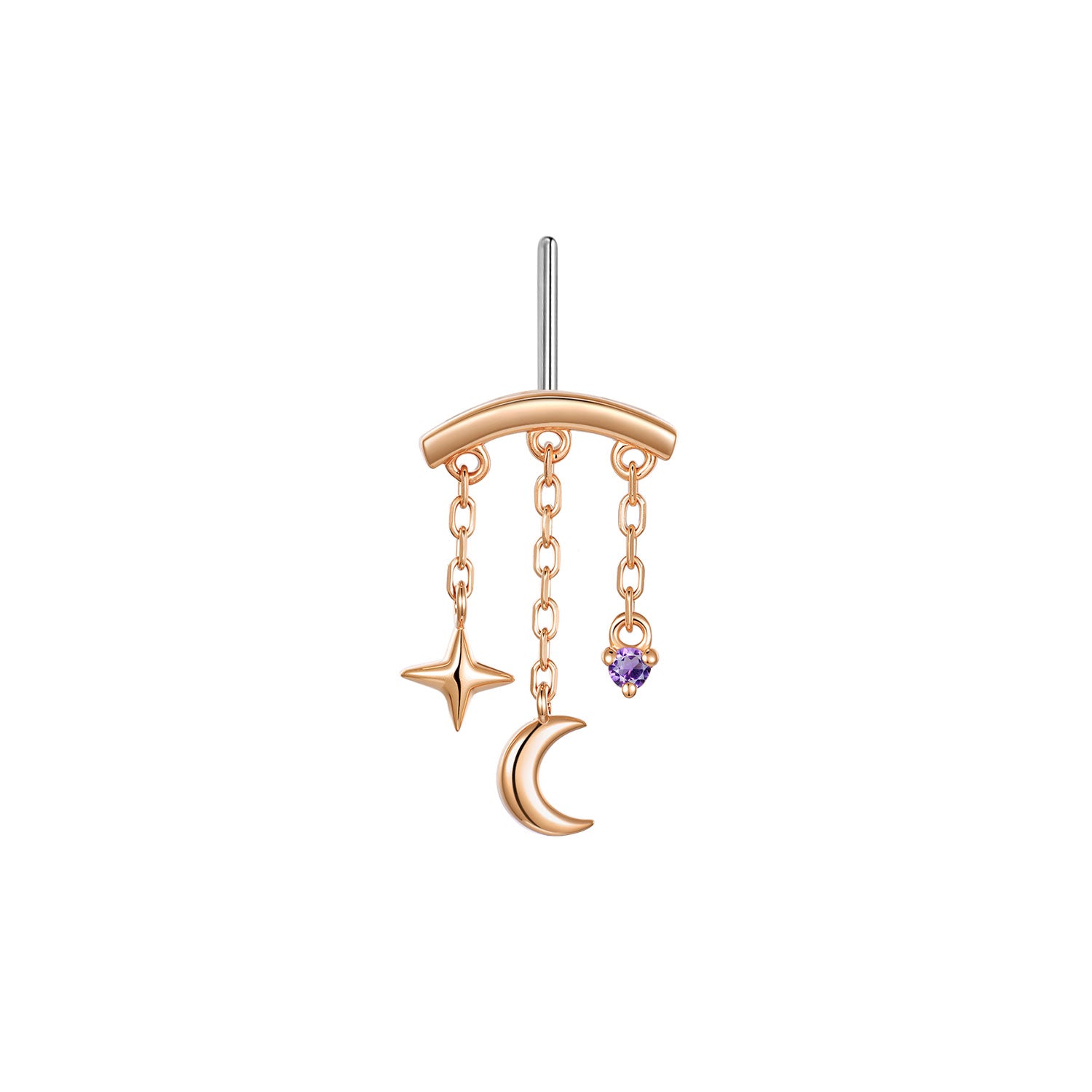 Bar End - Cassiopeia Faceted Gemstone