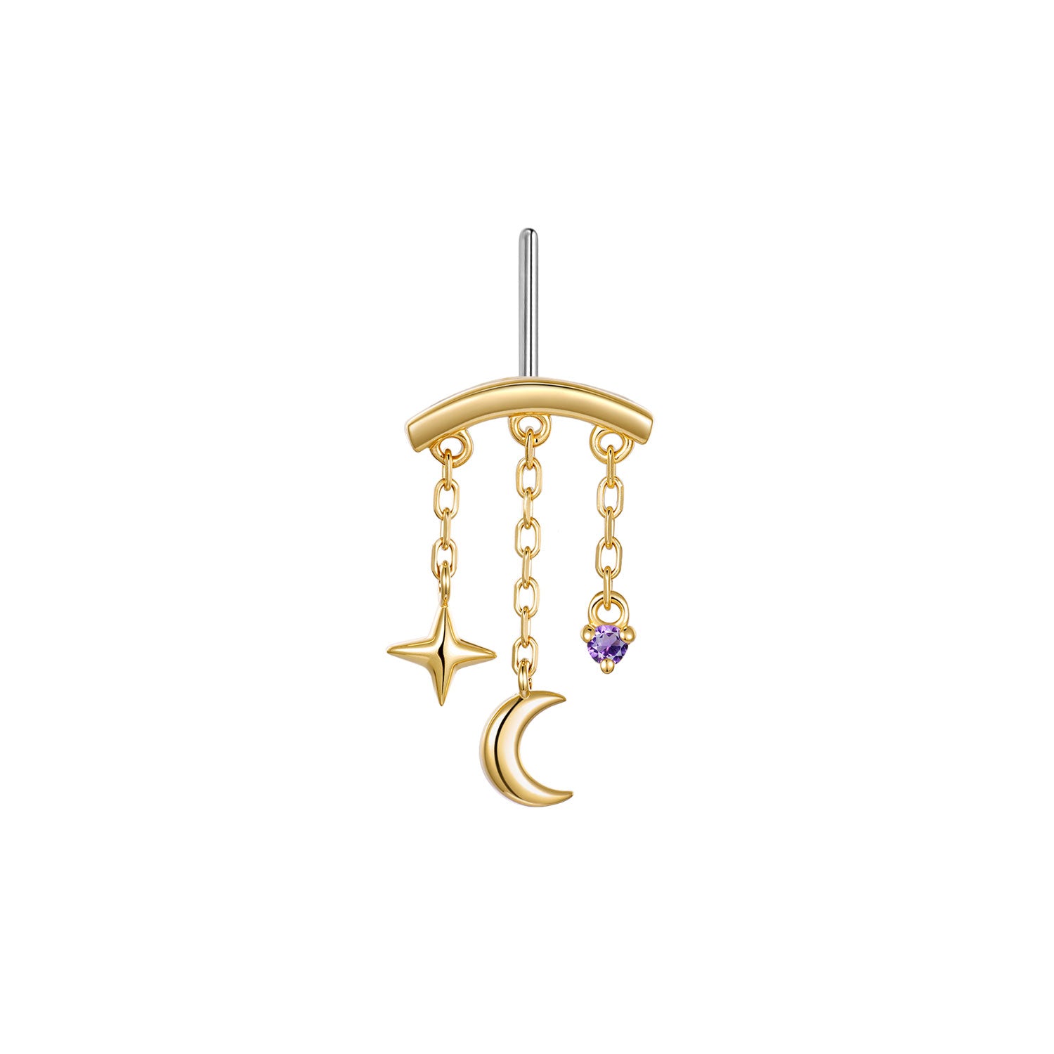 Bar End - Cassiopeia Faceted Gemstone