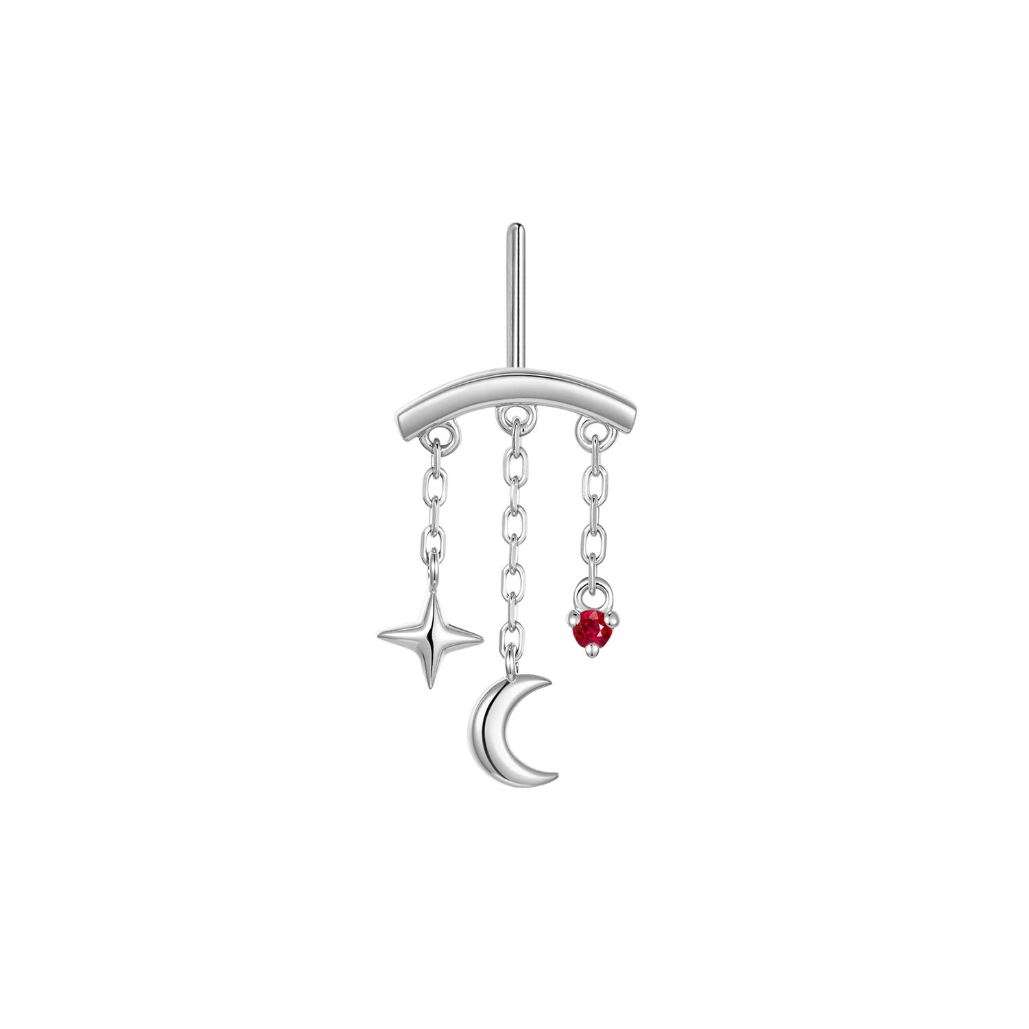 Bar End - Cassiopeia Faceted Gemstone