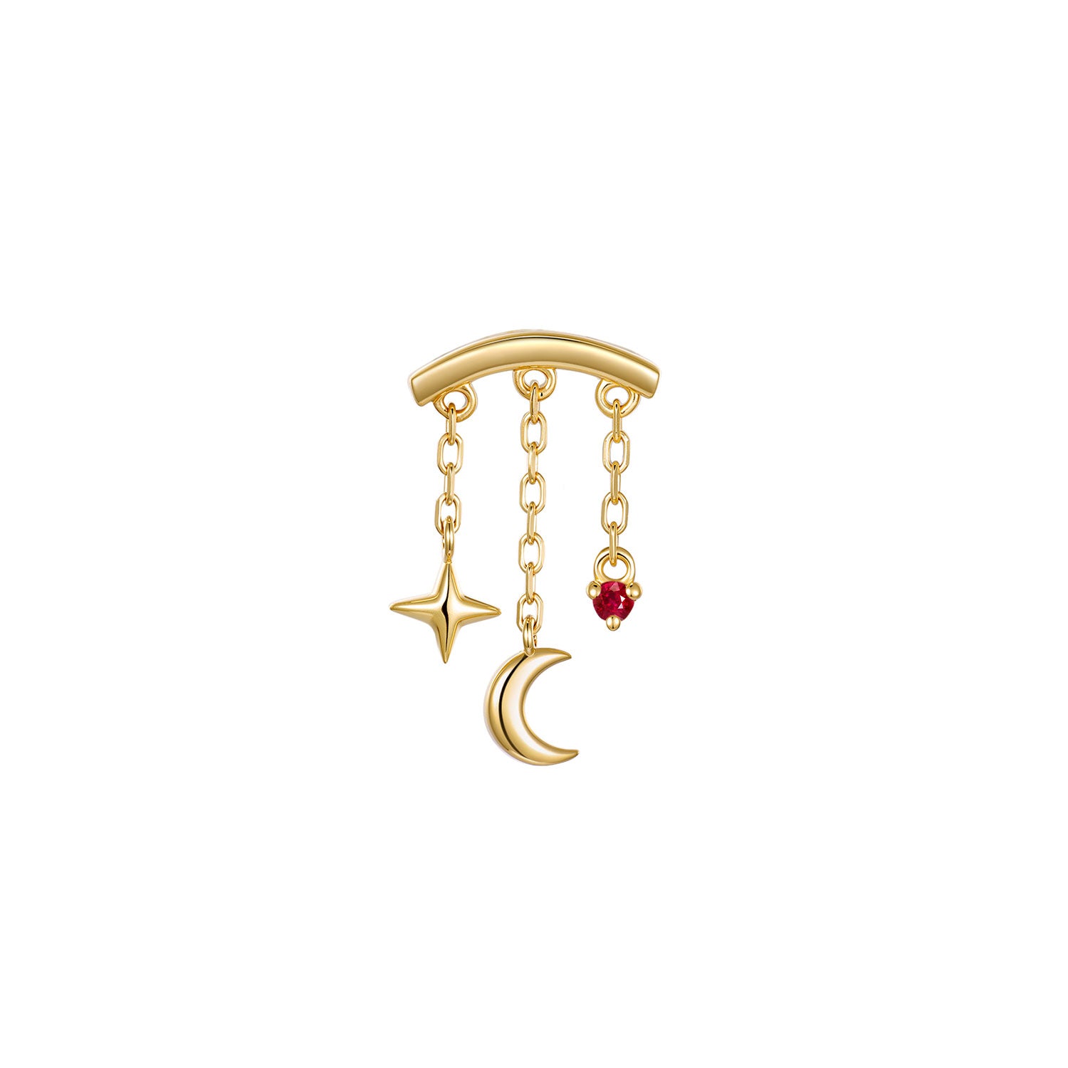 Bar End - Cassiopeia Faceted Gemstone