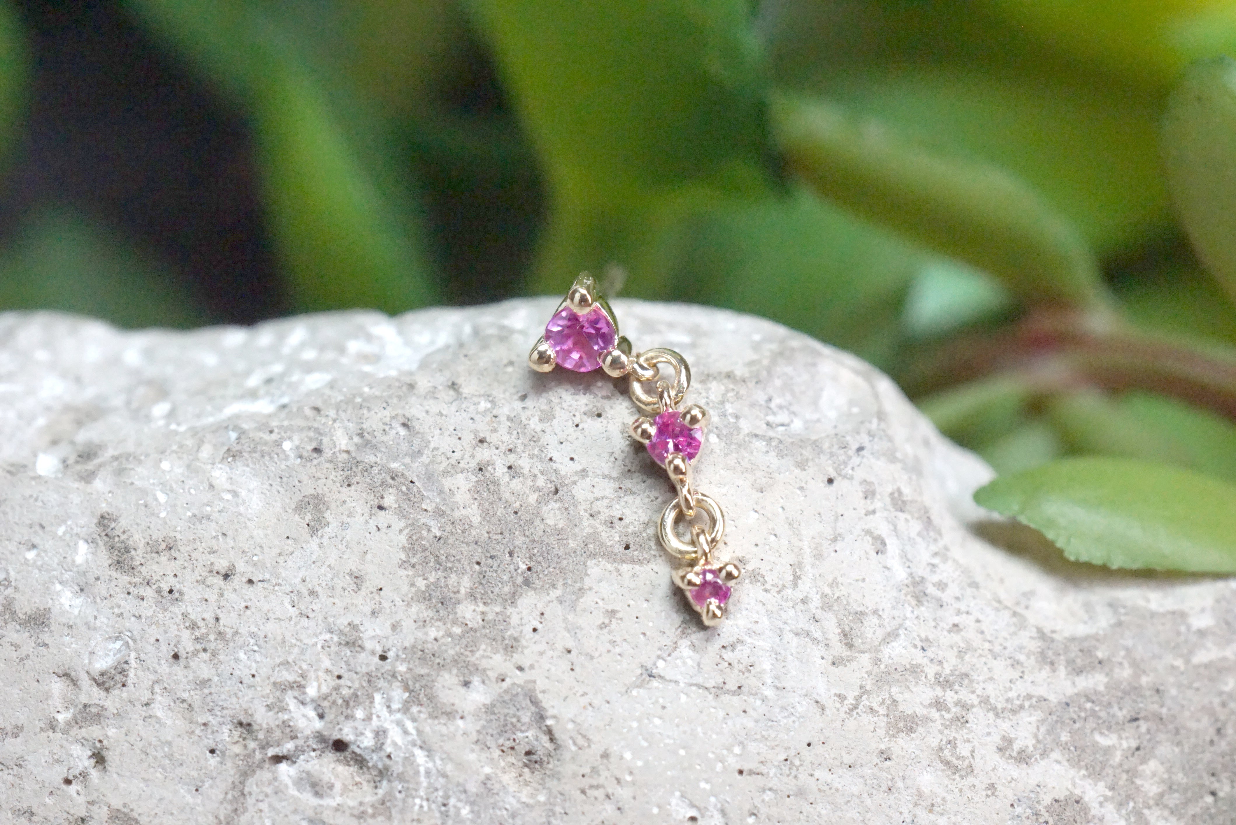 Cascade 3 - Faceted Gemstone