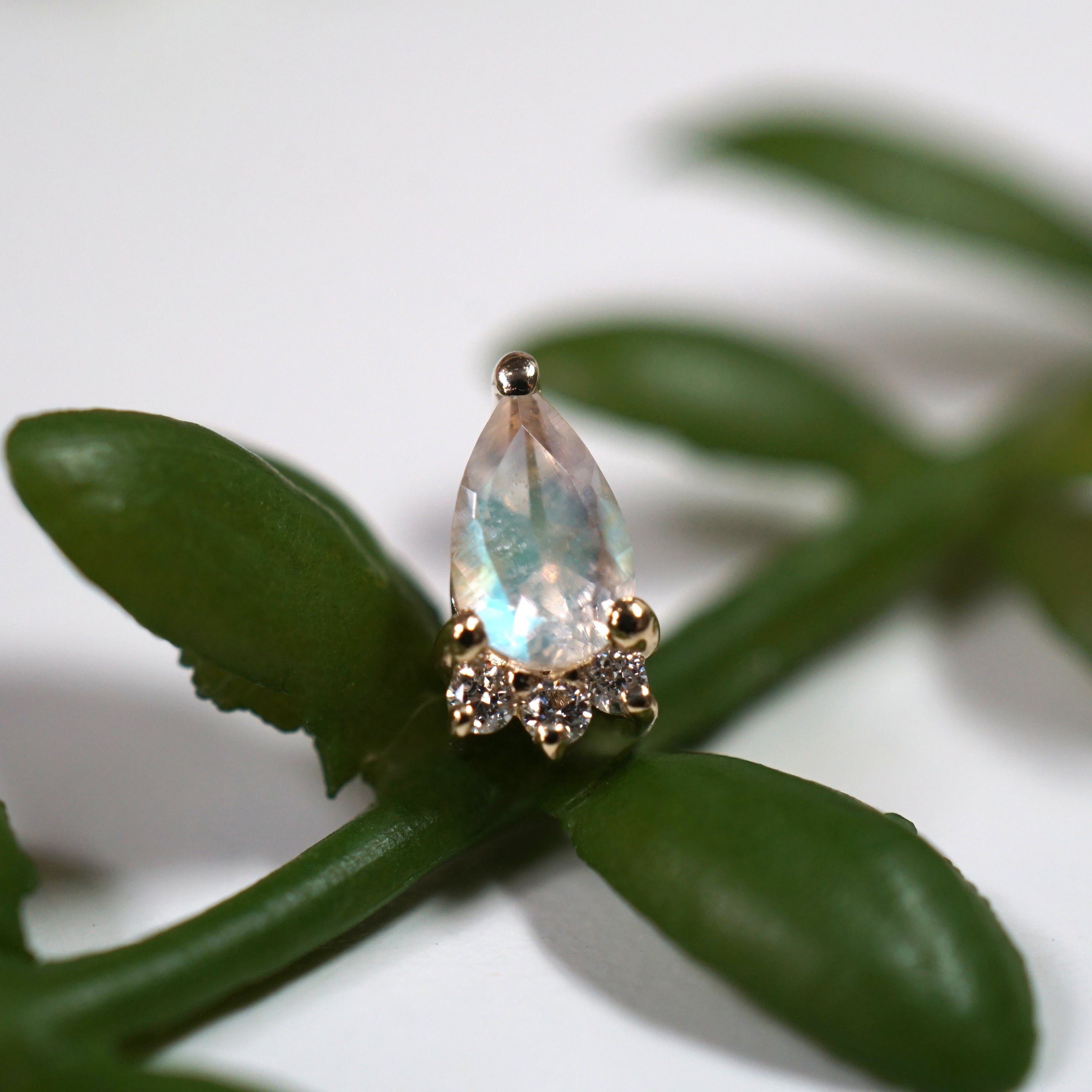 Leia - Pear Faceted Gemstone