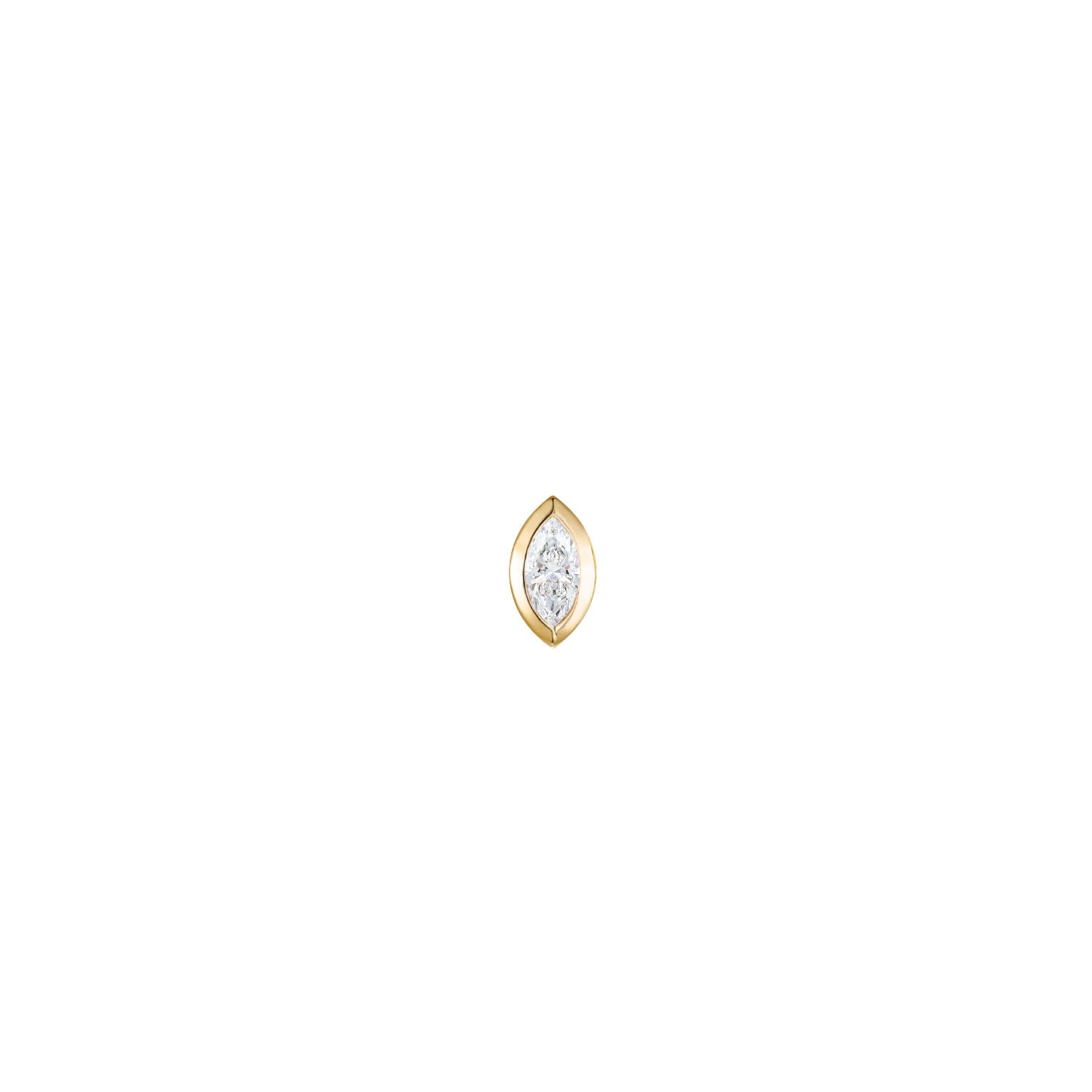 Diamond Marquise Solitaire - Bezel