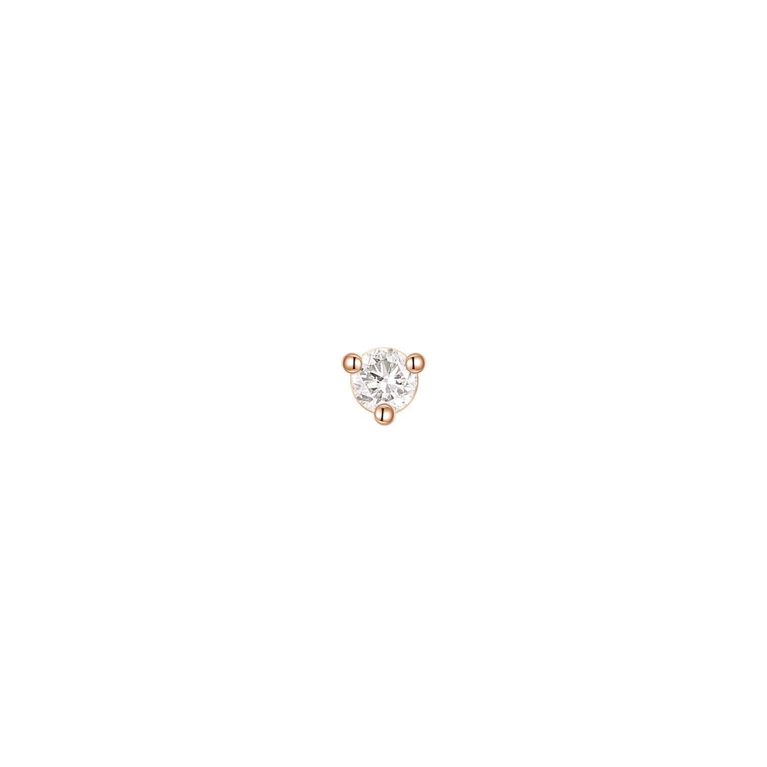 Diamond Round Solitaire - Prong
