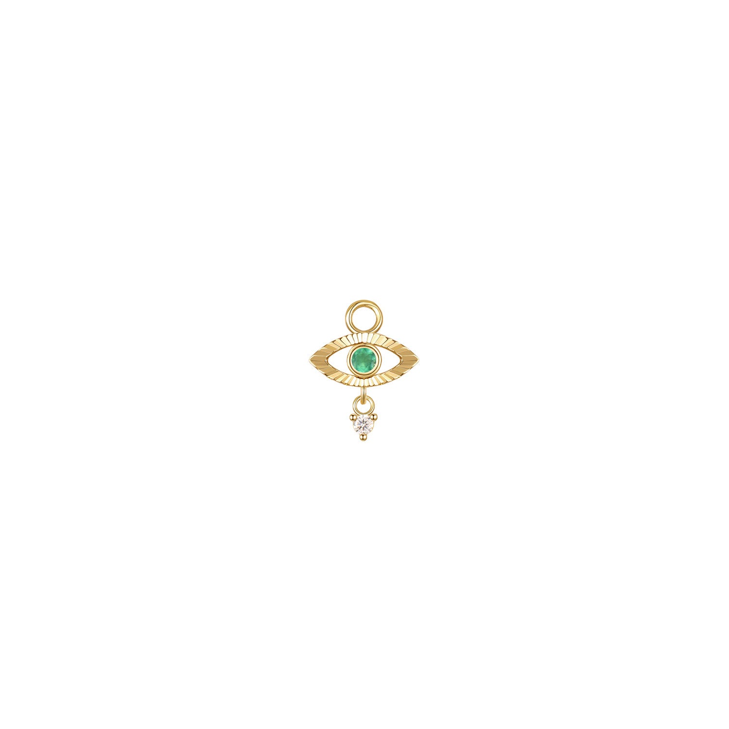 Evil Eye with Tear Charm