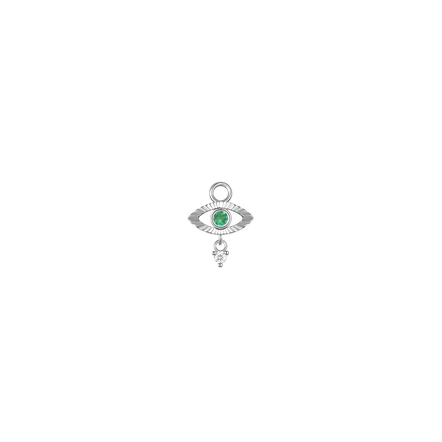 Evil Eye with Tear Charm