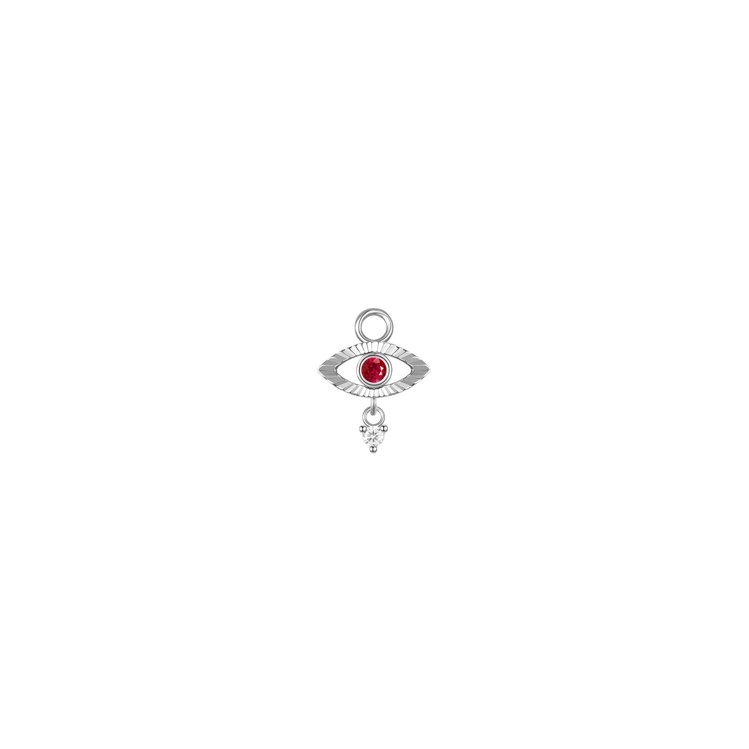 Evil Eye with Tear Charm