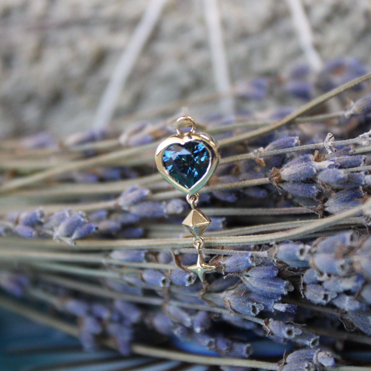 Seraphine with Sapphire Heart Charm