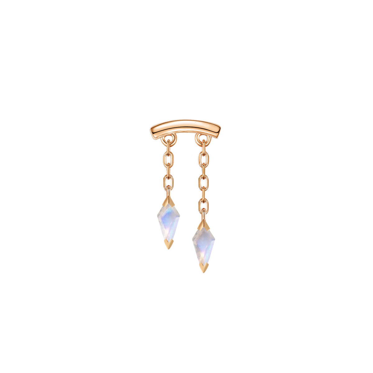 Bar End - Katana Colored Gemstone