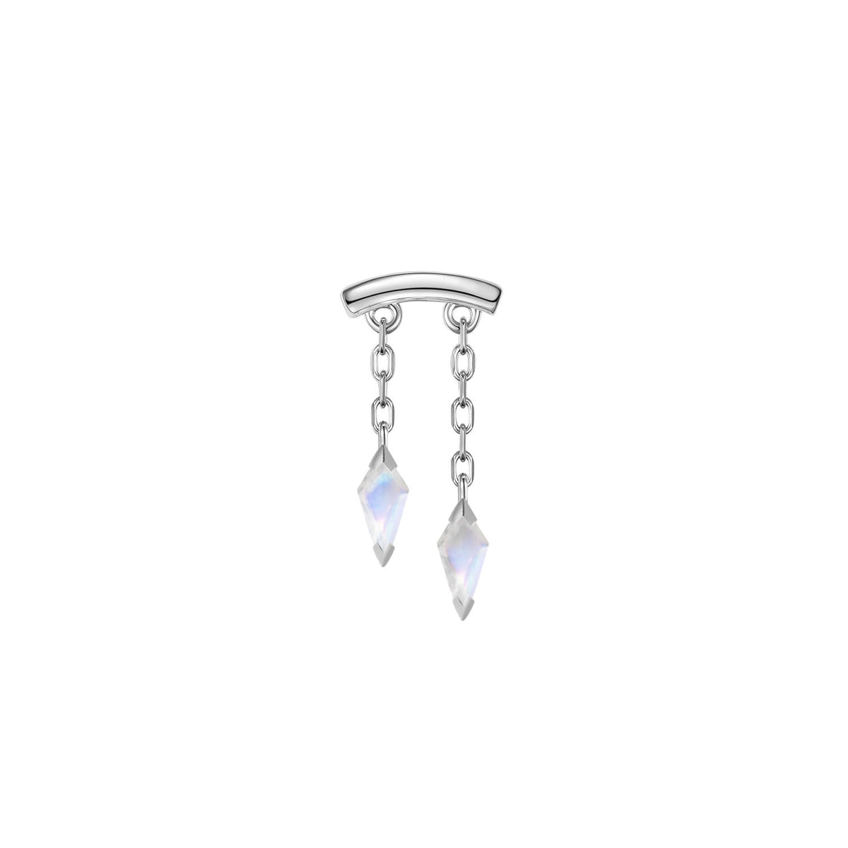 Bar End - Katana Colored Gemstone