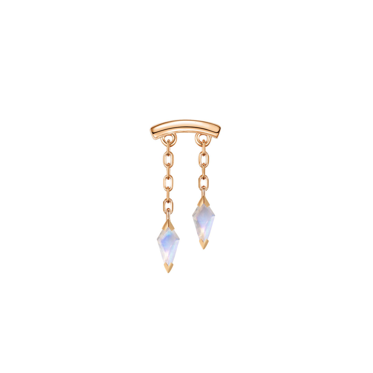 Bar End - Katana Colored Gemstone
