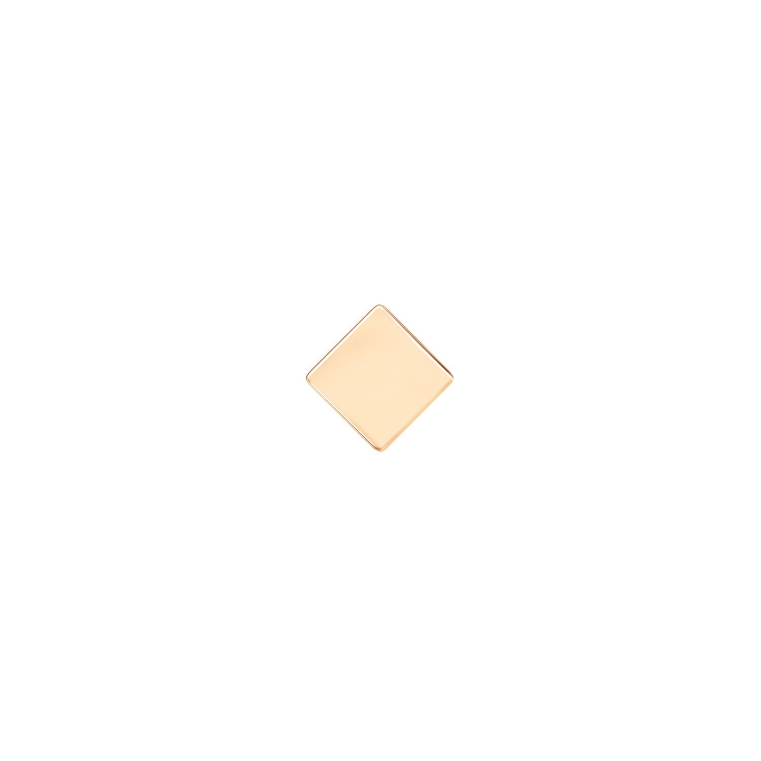 Solid Gold Square - Flat