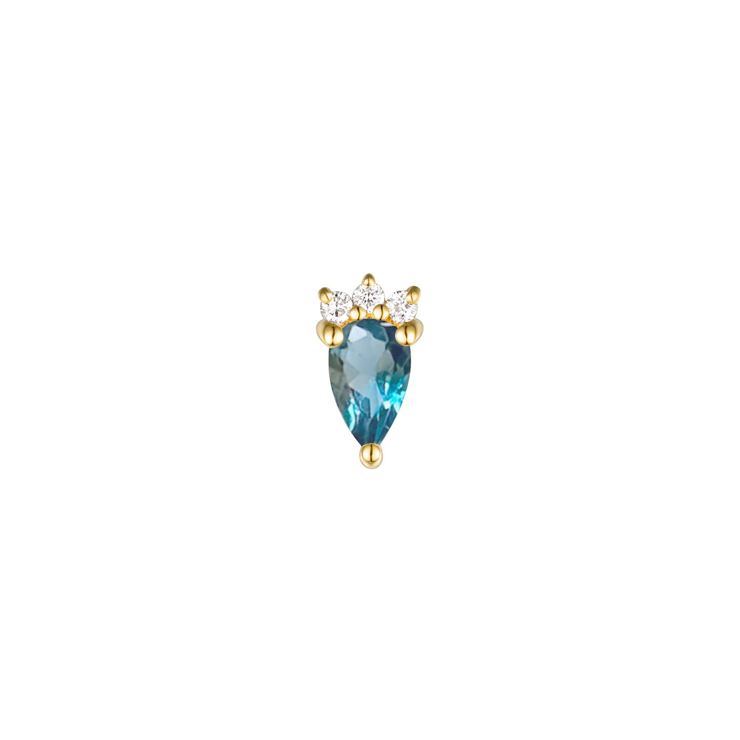Leia - Pear Faceted Gemstone