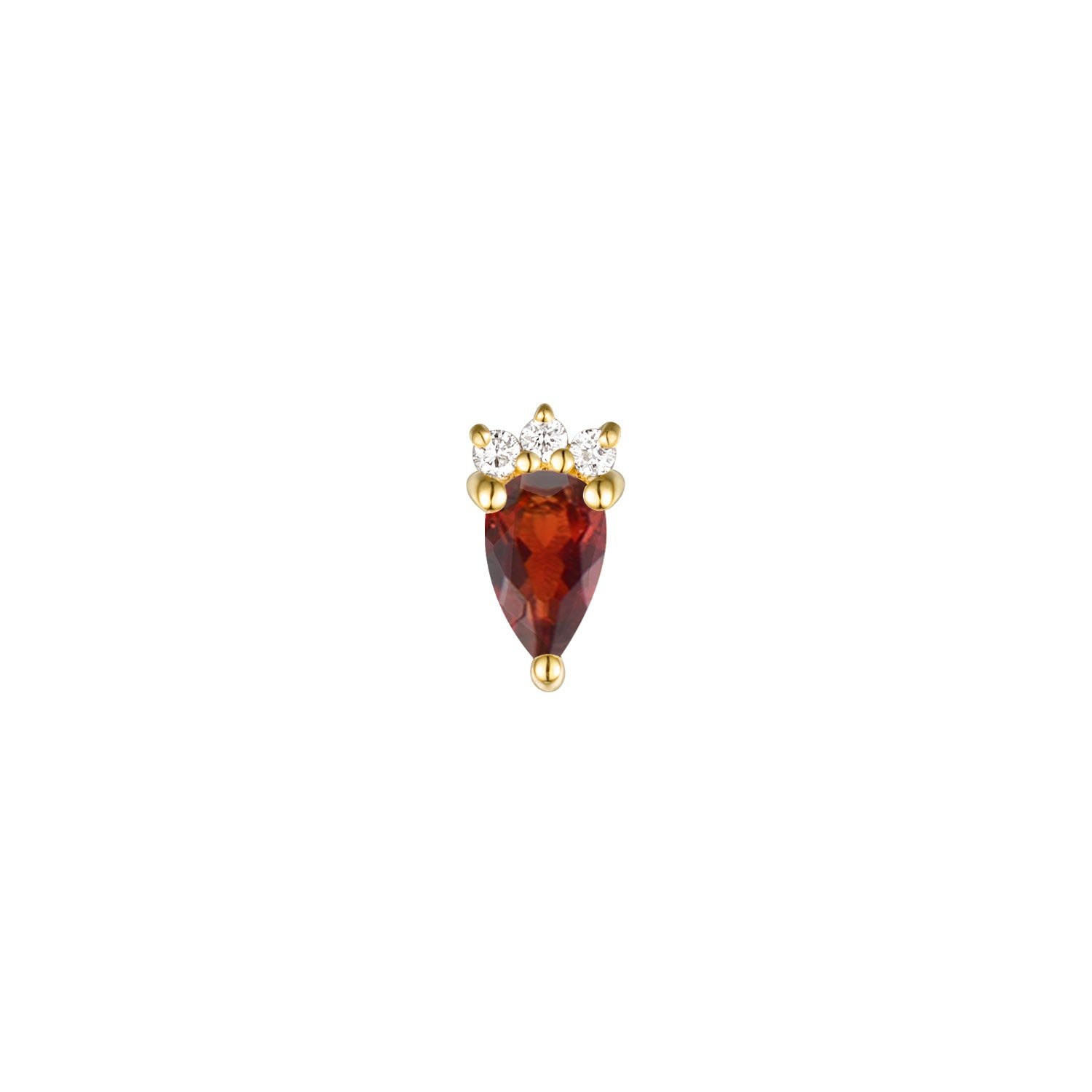 Leia - Pear Faceted Gemstone