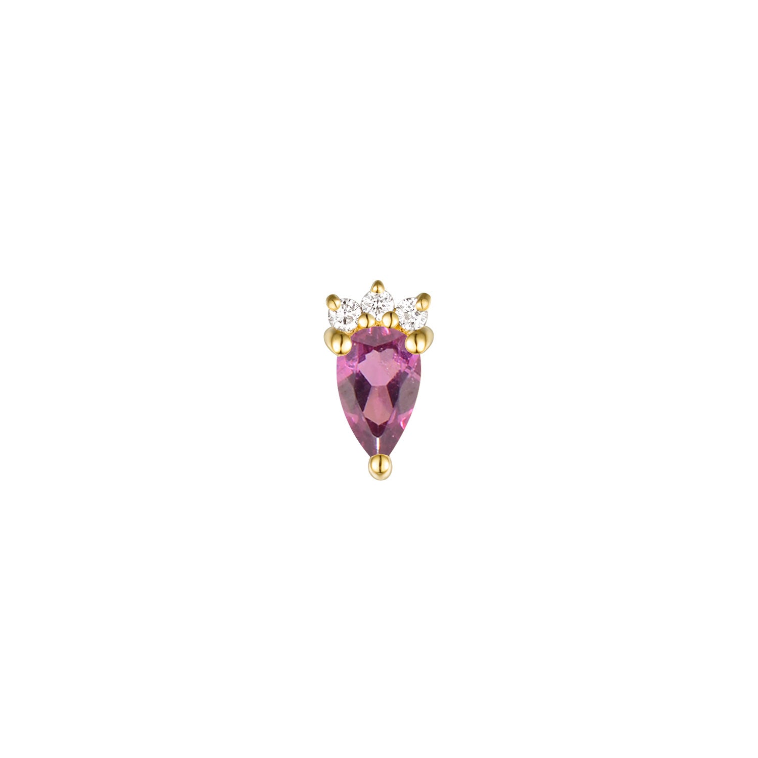 Leia - Pear Faceted Gemstone