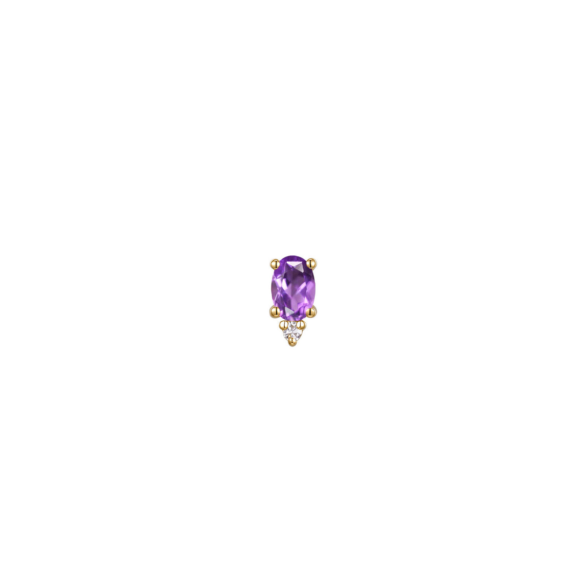 Pippa Diamond - Oval Pink Sapphire