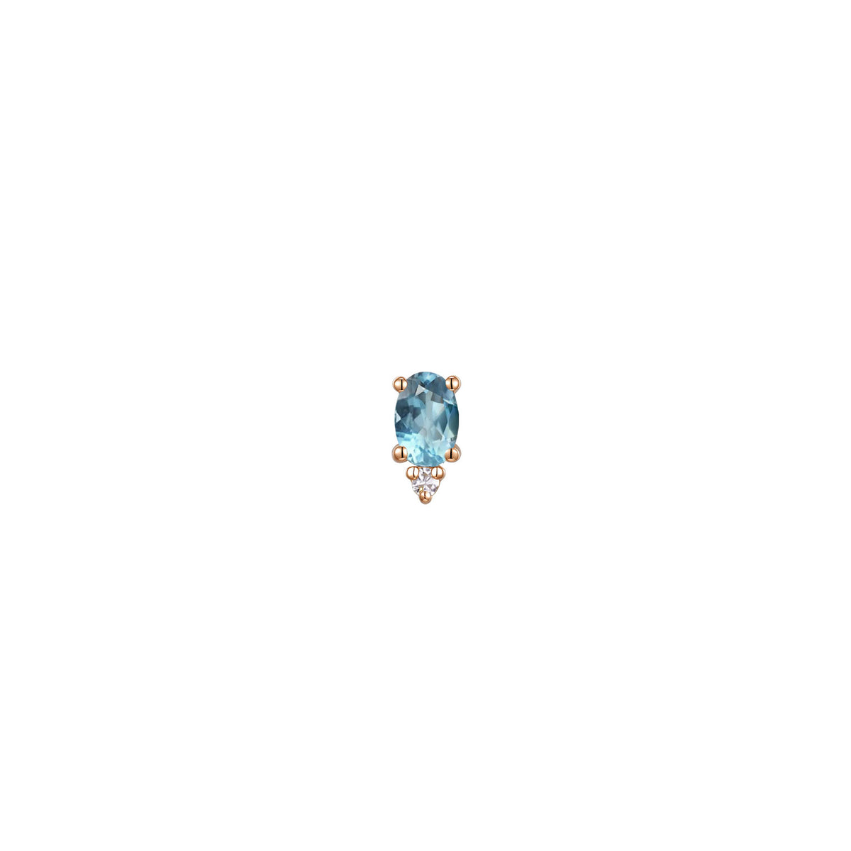 Pippa Diamond - Oval Pink Sapphire