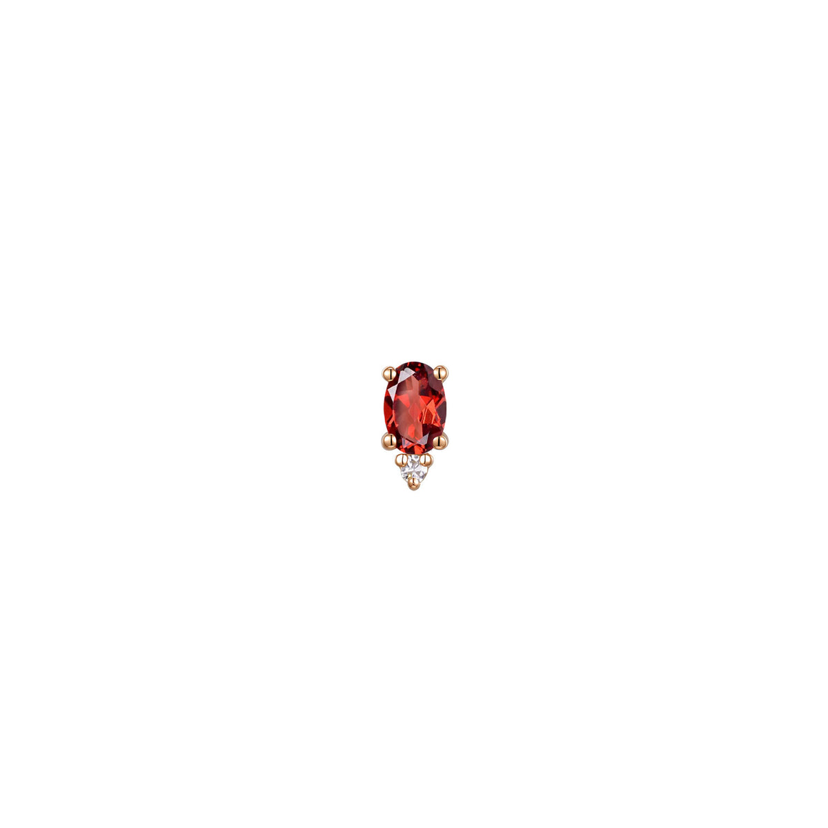 Pippa Diamond - Oval Pink Sapphire