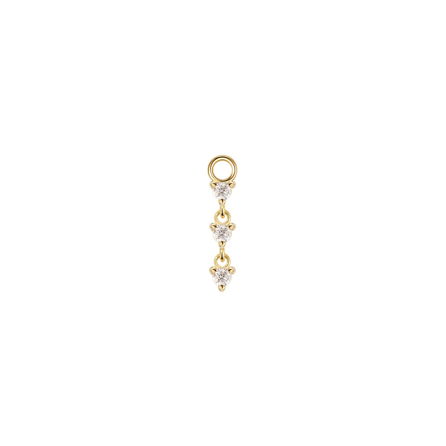 Penelope Prong Charm - Diamond