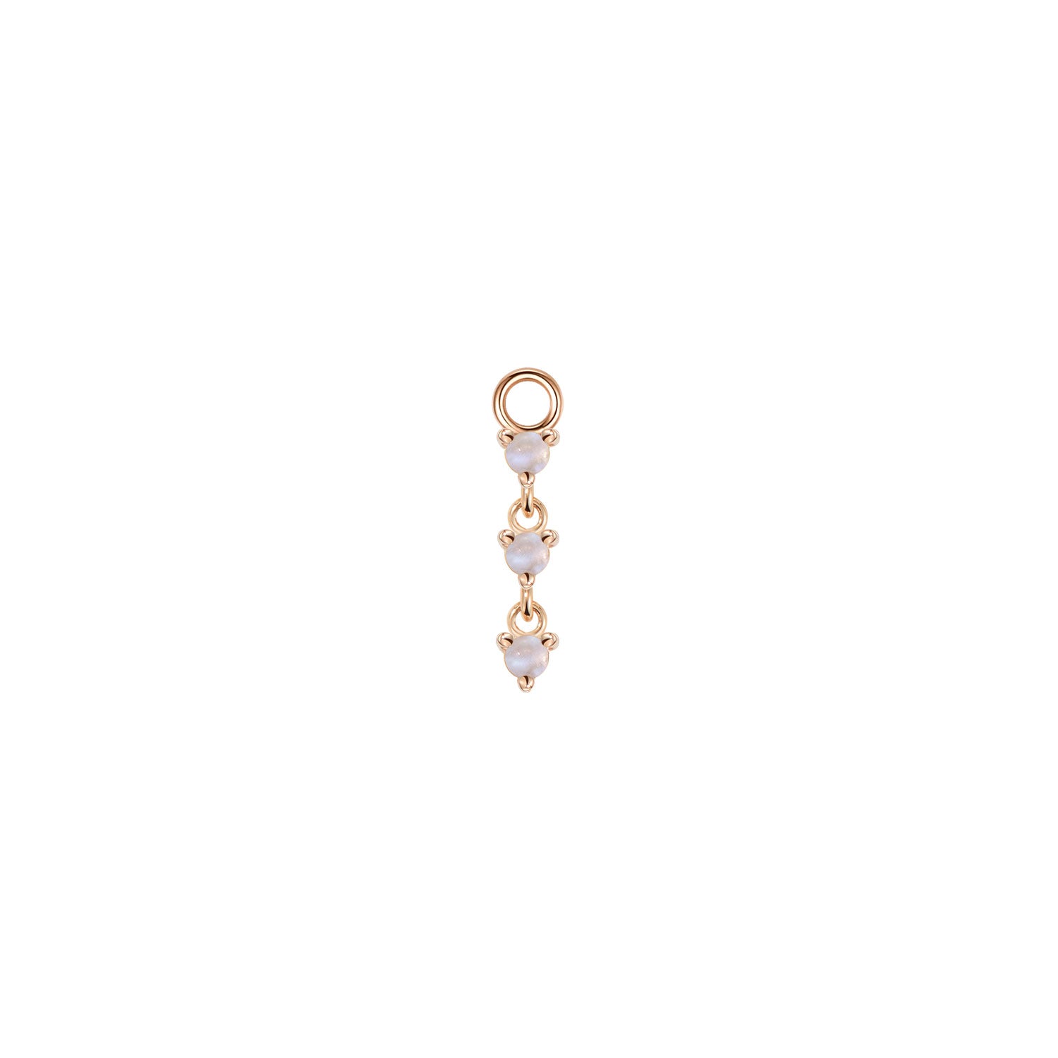 Penelope Prong Charm - Cabochon Gemstone