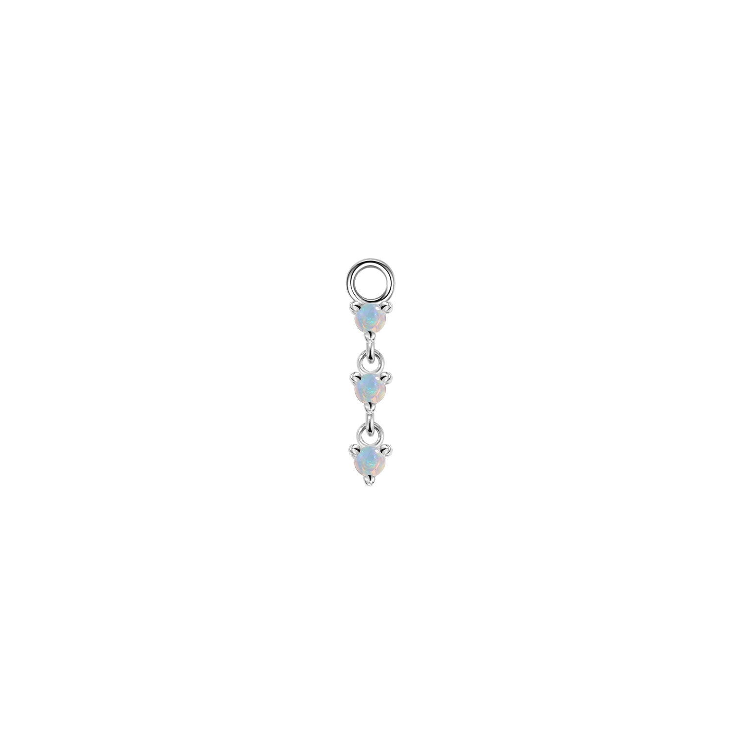 Penelope Prong Charm - Cabochon Gemstone