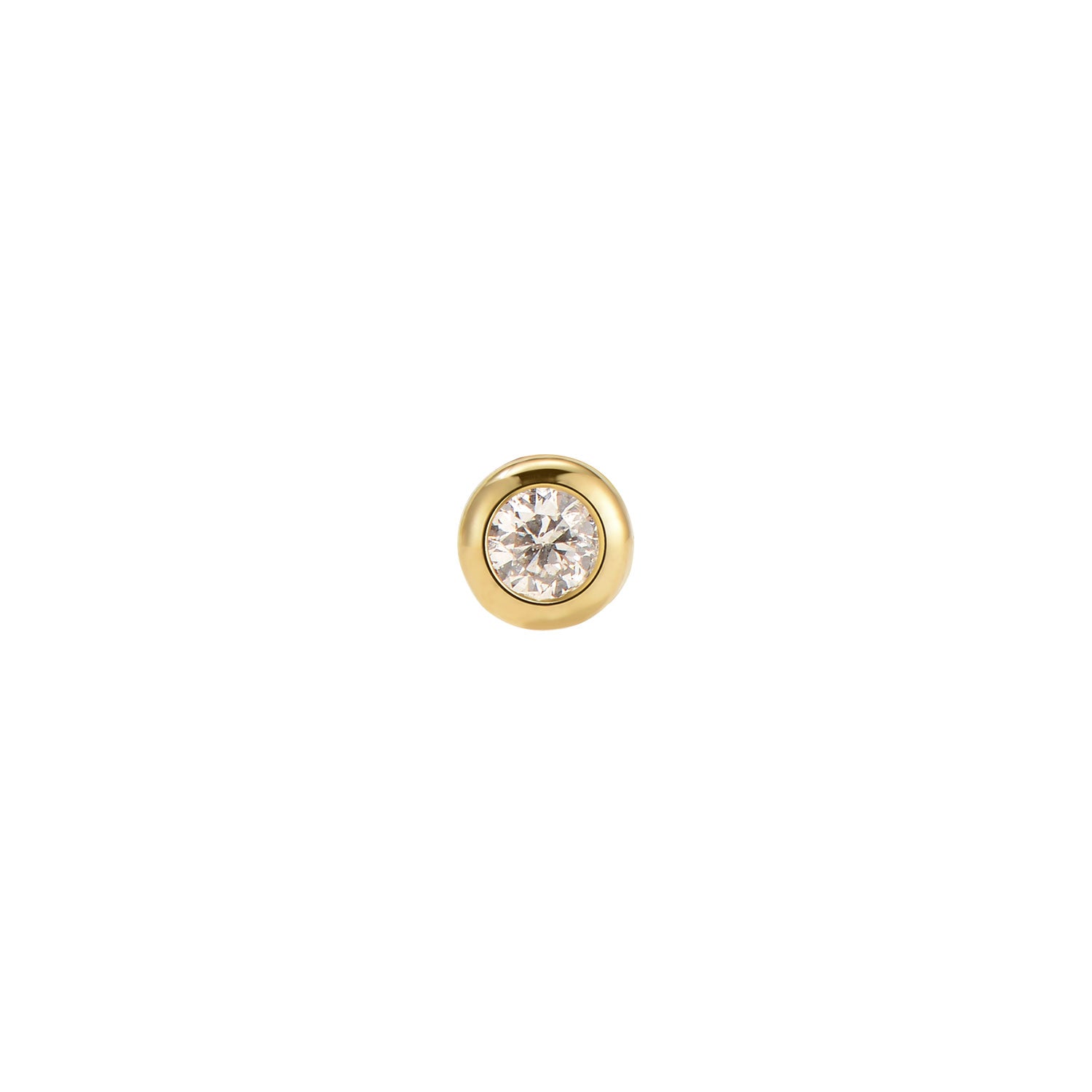 Diamond Round Solitaire - Bezel