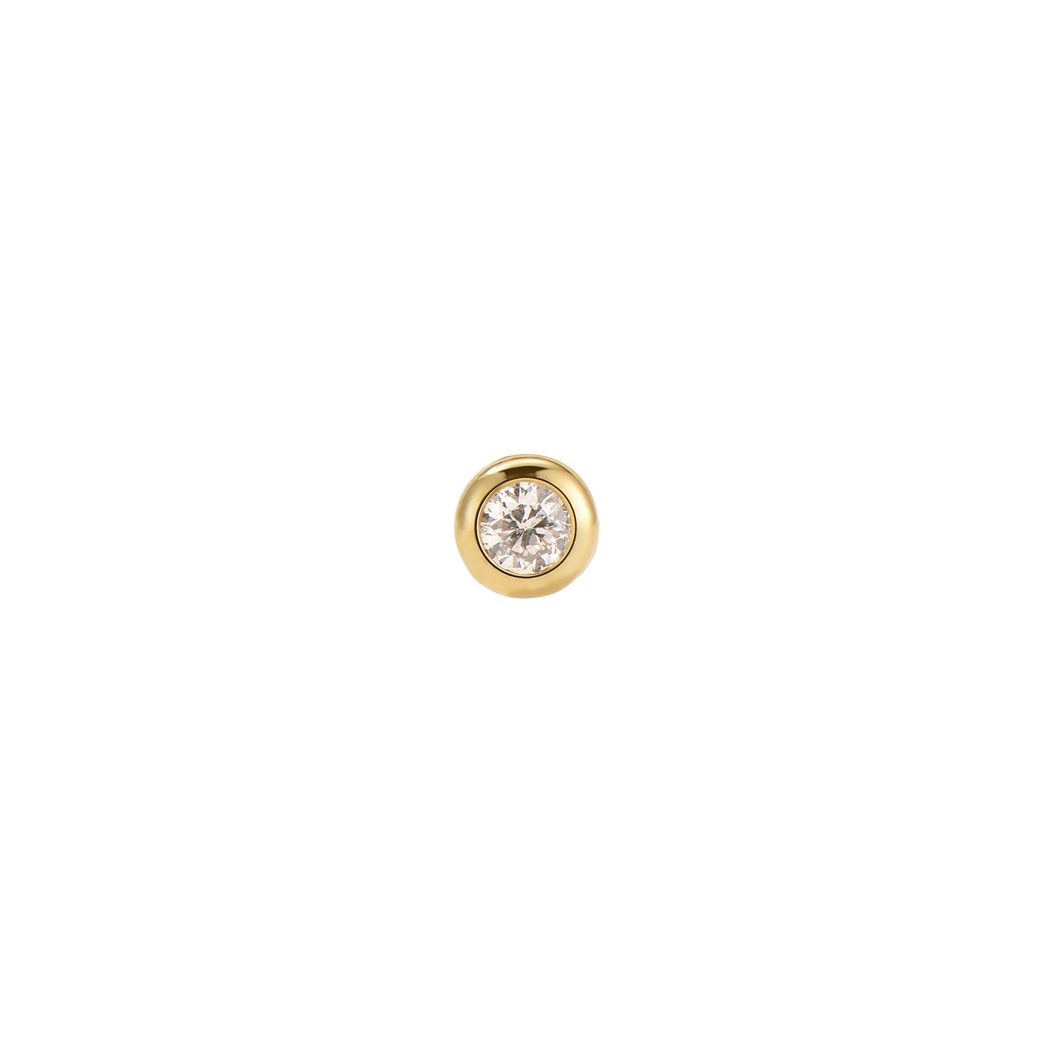 Diamond Round Solitaire - Bezel