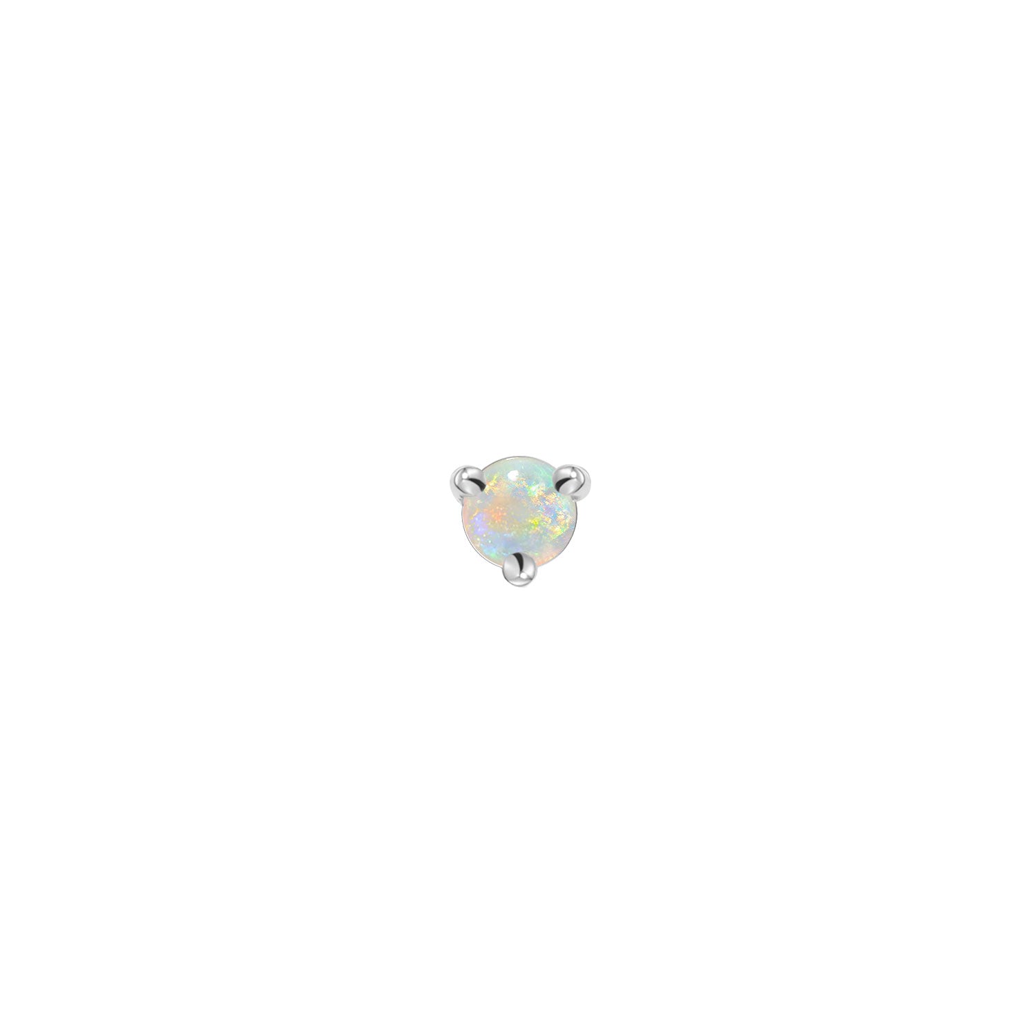 Aura - Cabochon Round Solitaire - Prong