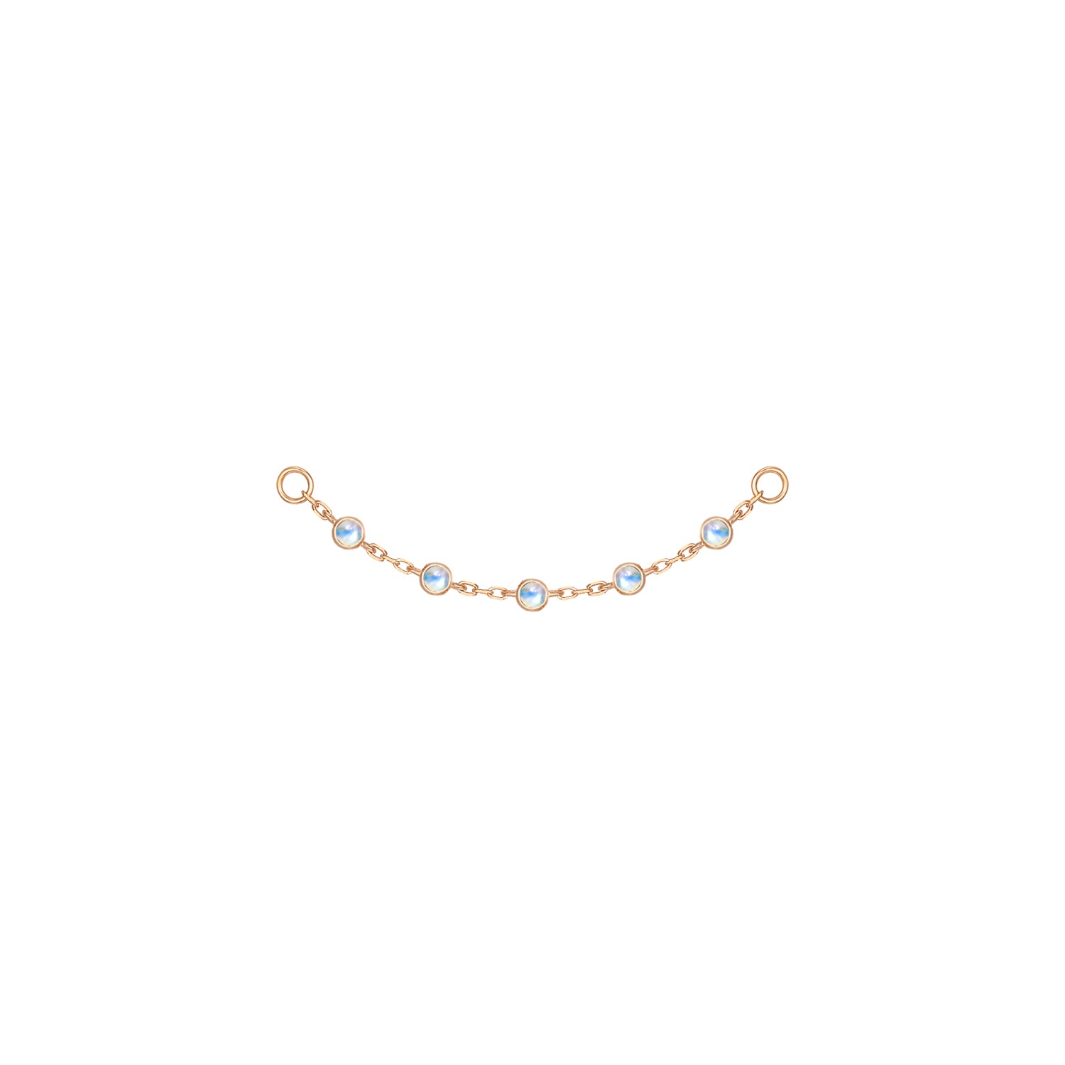 Station Chain - 5 Cabochon