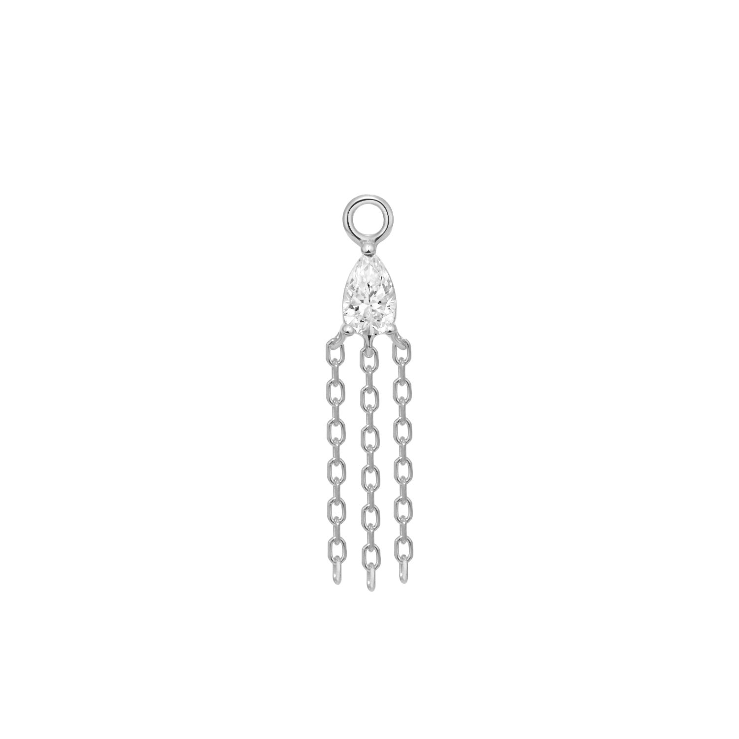 Veronika Mini Charm - Diamond Pear