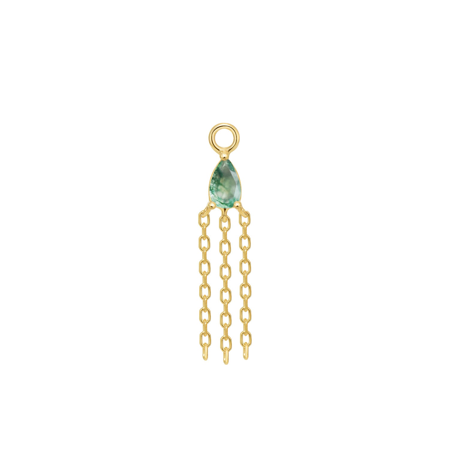 Veronika Mini Charm - Colored Gemstone
