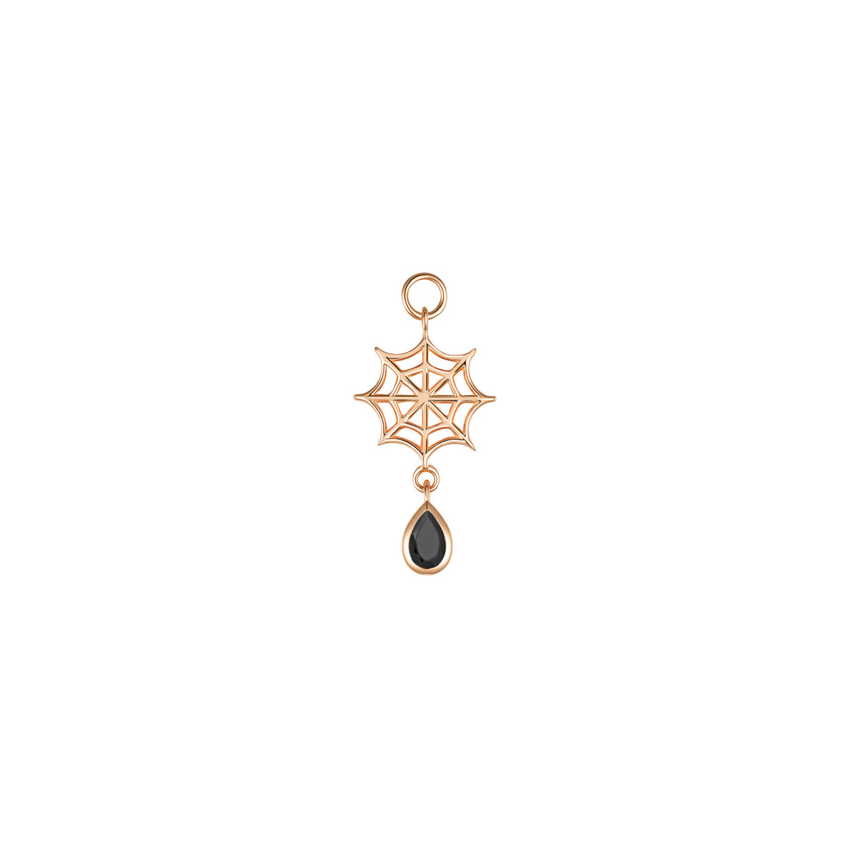 Web with Drip Charm