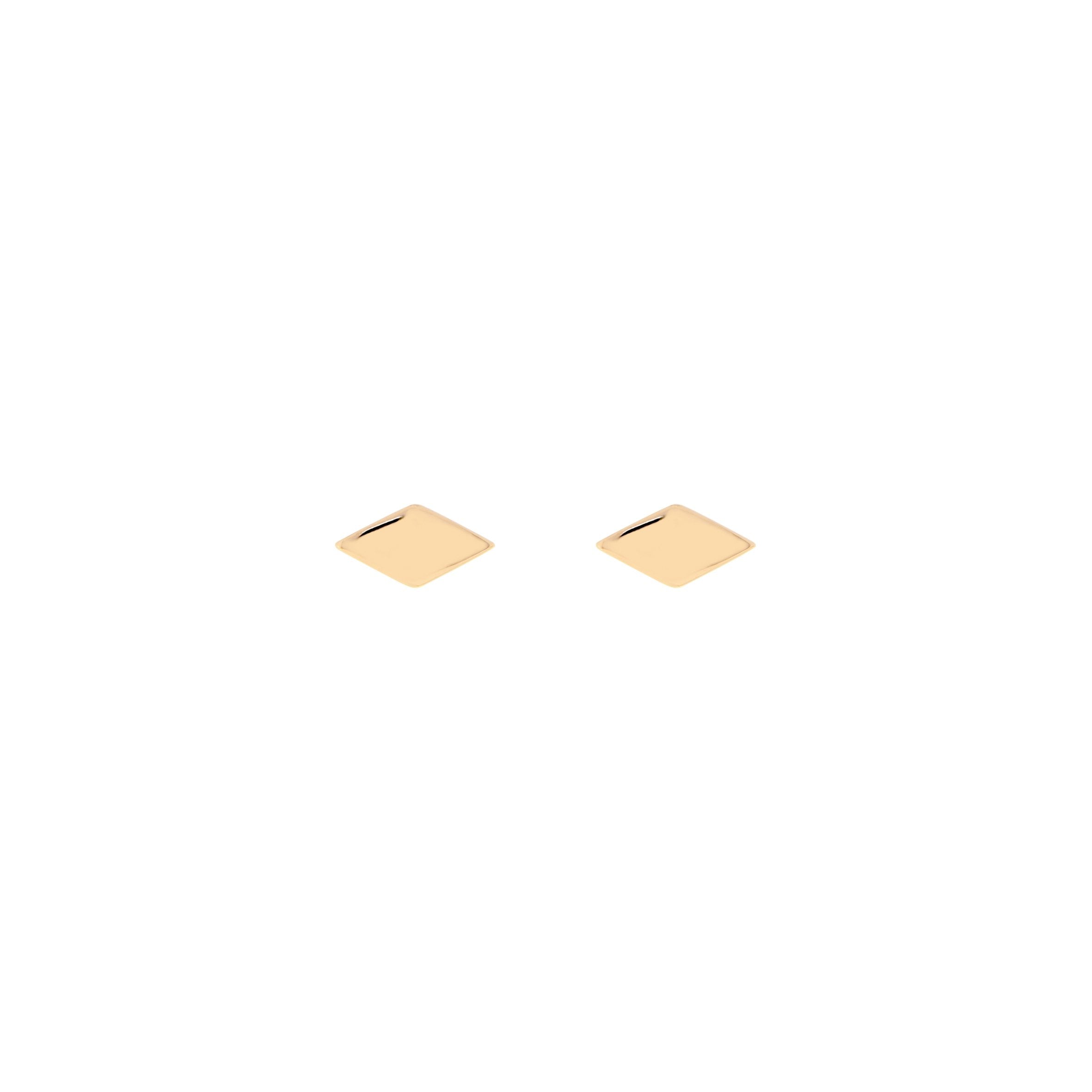 Solid Gold Rhombus - Flat