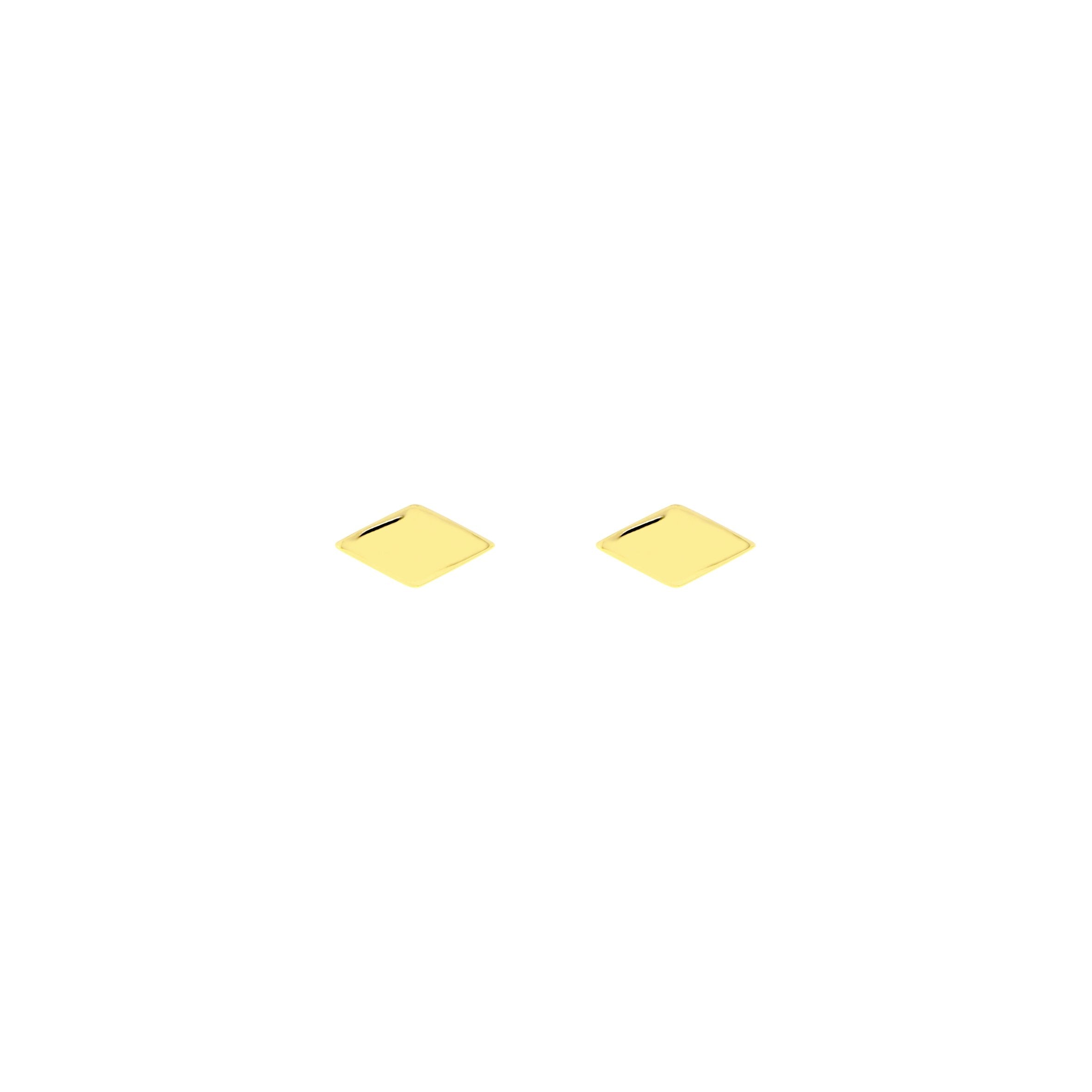 Solid Gold Rhombus - Flat