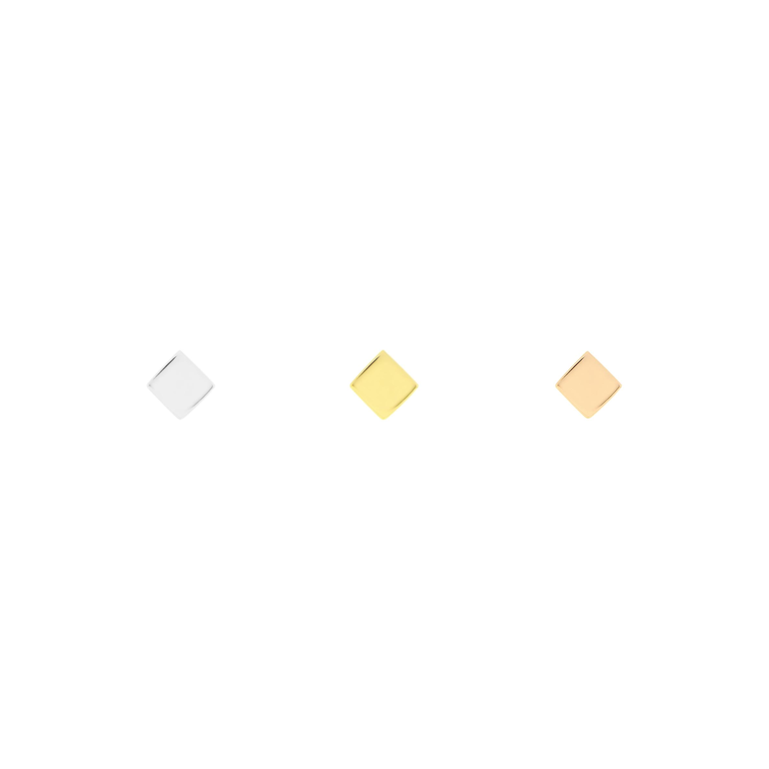 Solid Gold Square - Flat