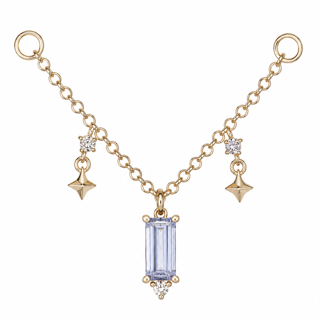 Sapphire, Diamond and Pyramid Chain