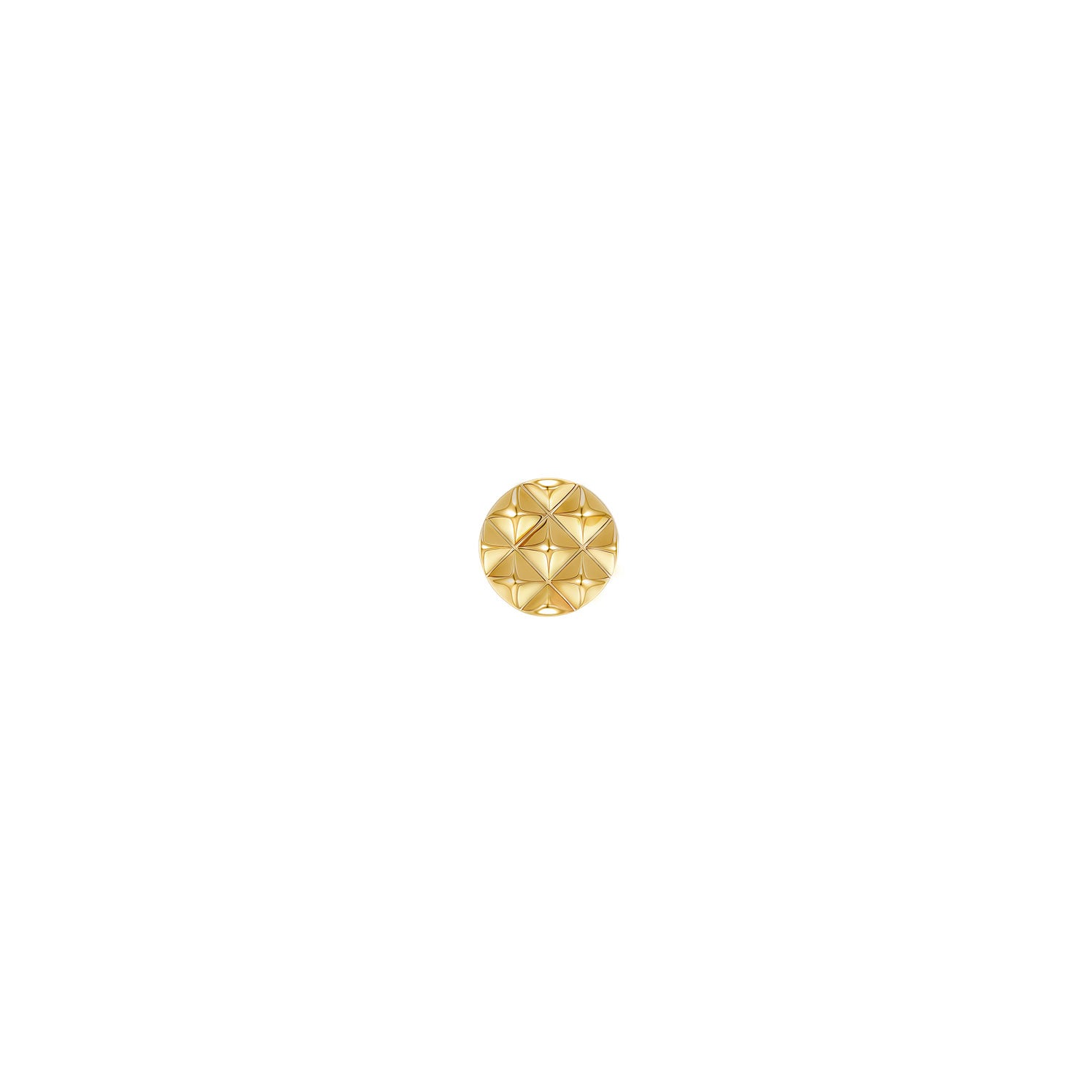 Solid Gold Disc - Pyramid