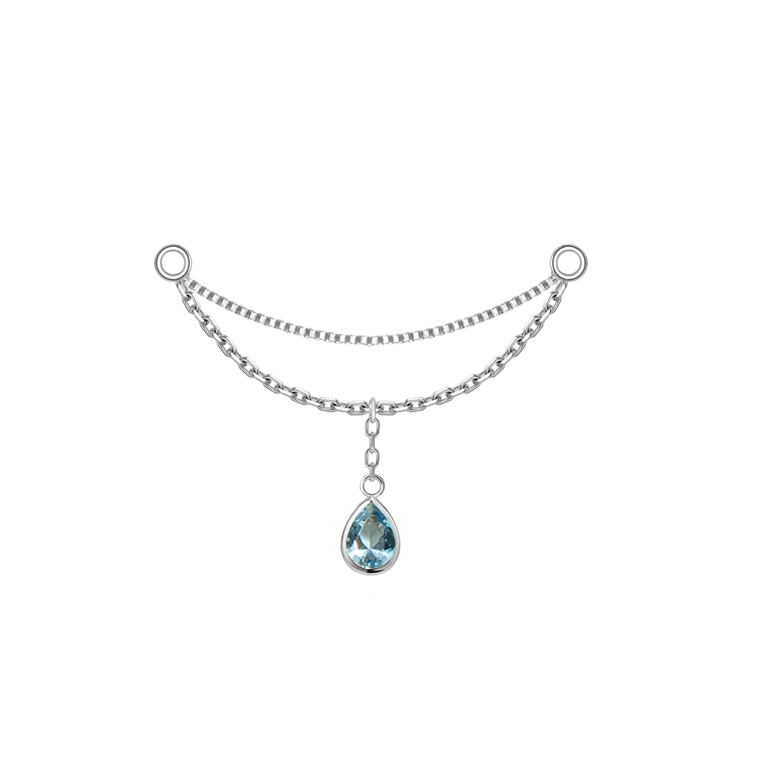 Amihan Chain - Colored Gemstone