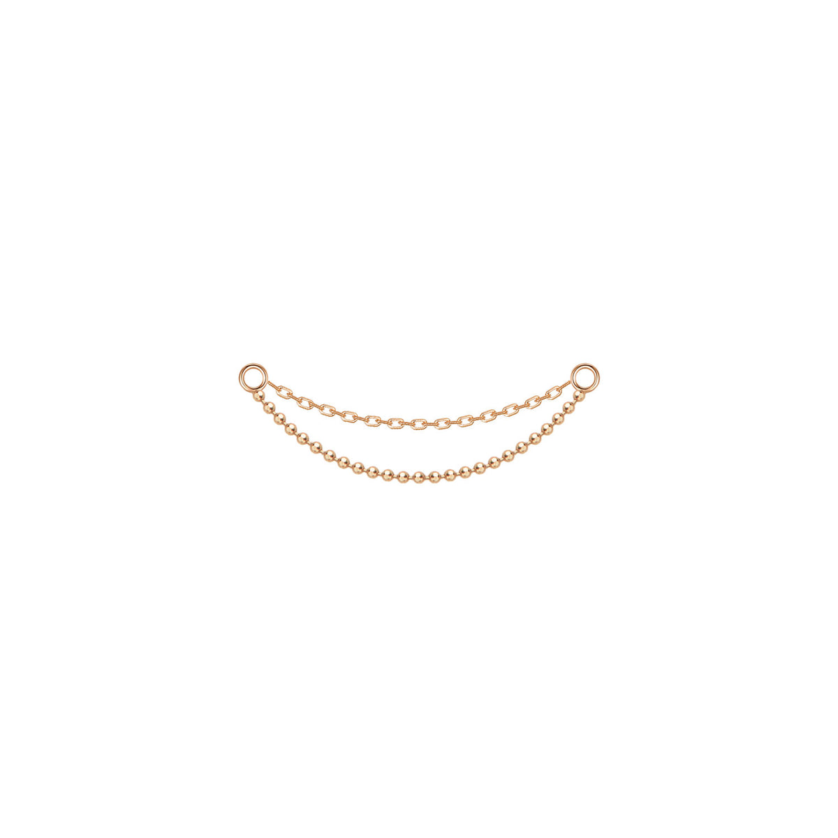 Double Chain - Cable and Ball Chain