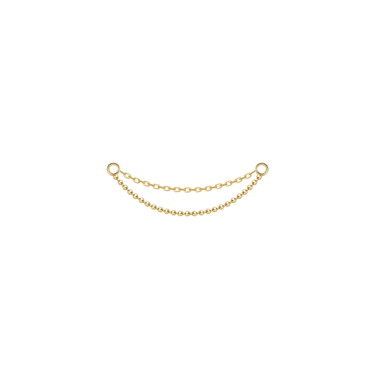 Double Chain - Cable and Ball Chain