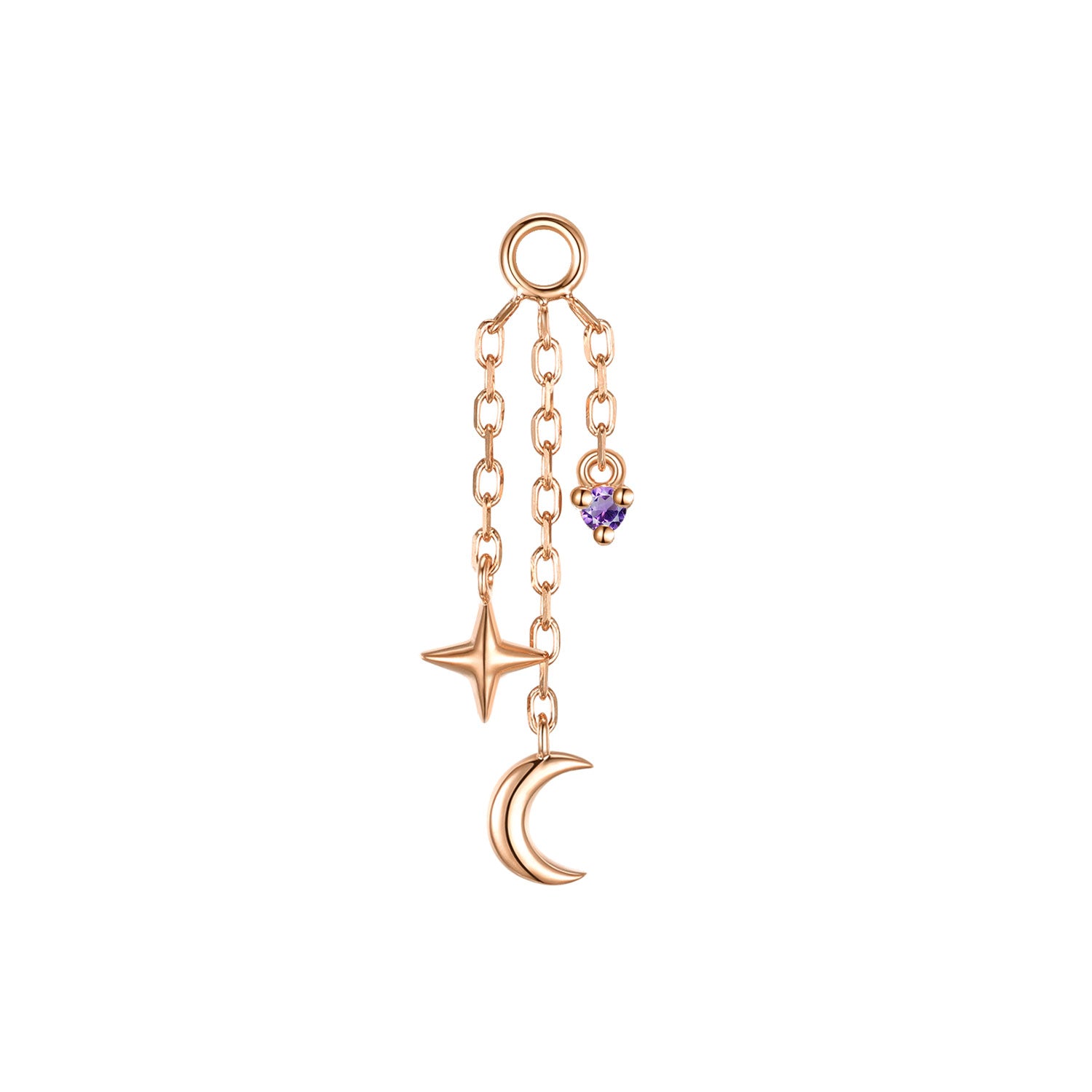 Cassiopeia Charm - Faceted Gemstone