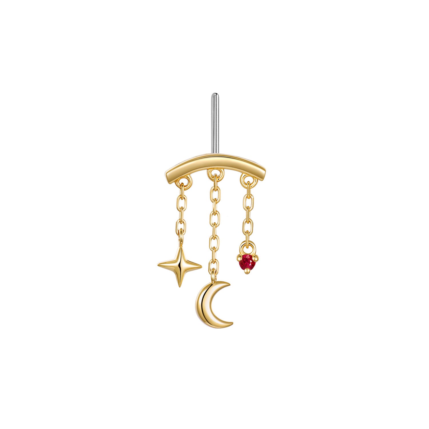 Bar End - Cassiopeia Faceted Gemstone