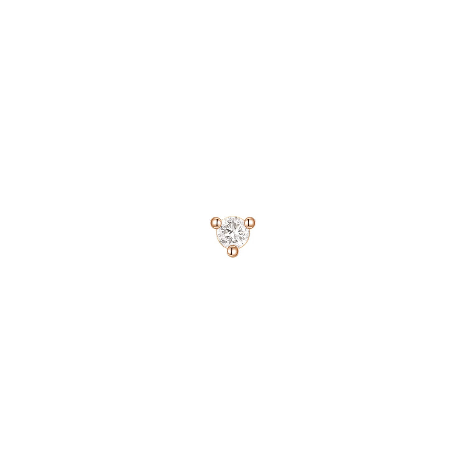 Diamond Round Solitaire - Prong