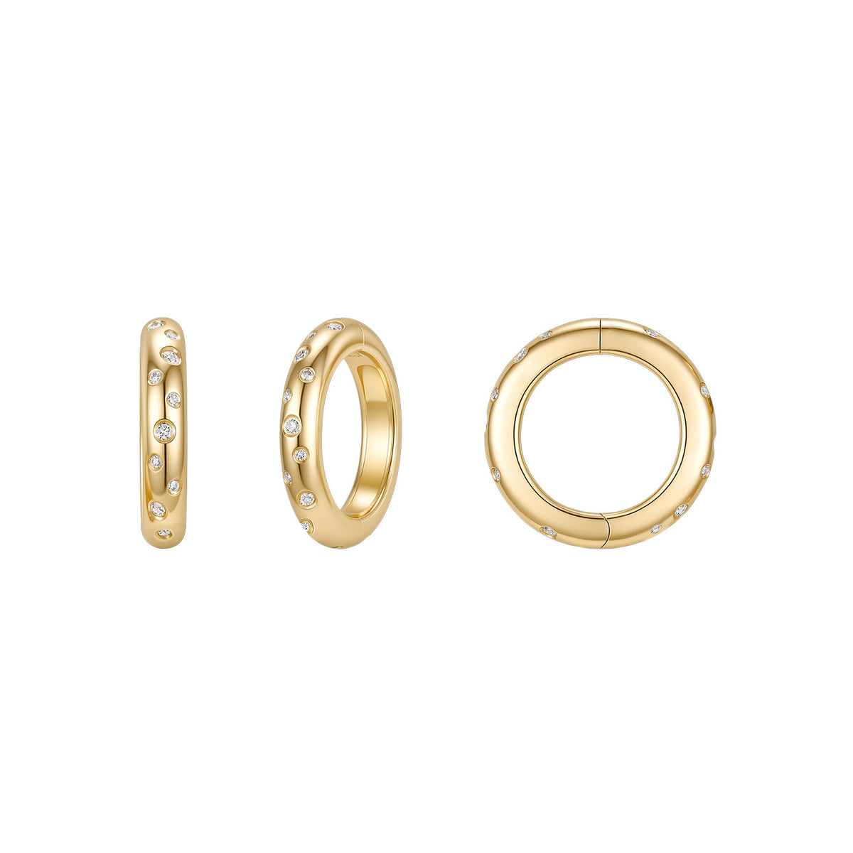 Essie Eternity Hoop - Coin Slot & Stretched Lobe