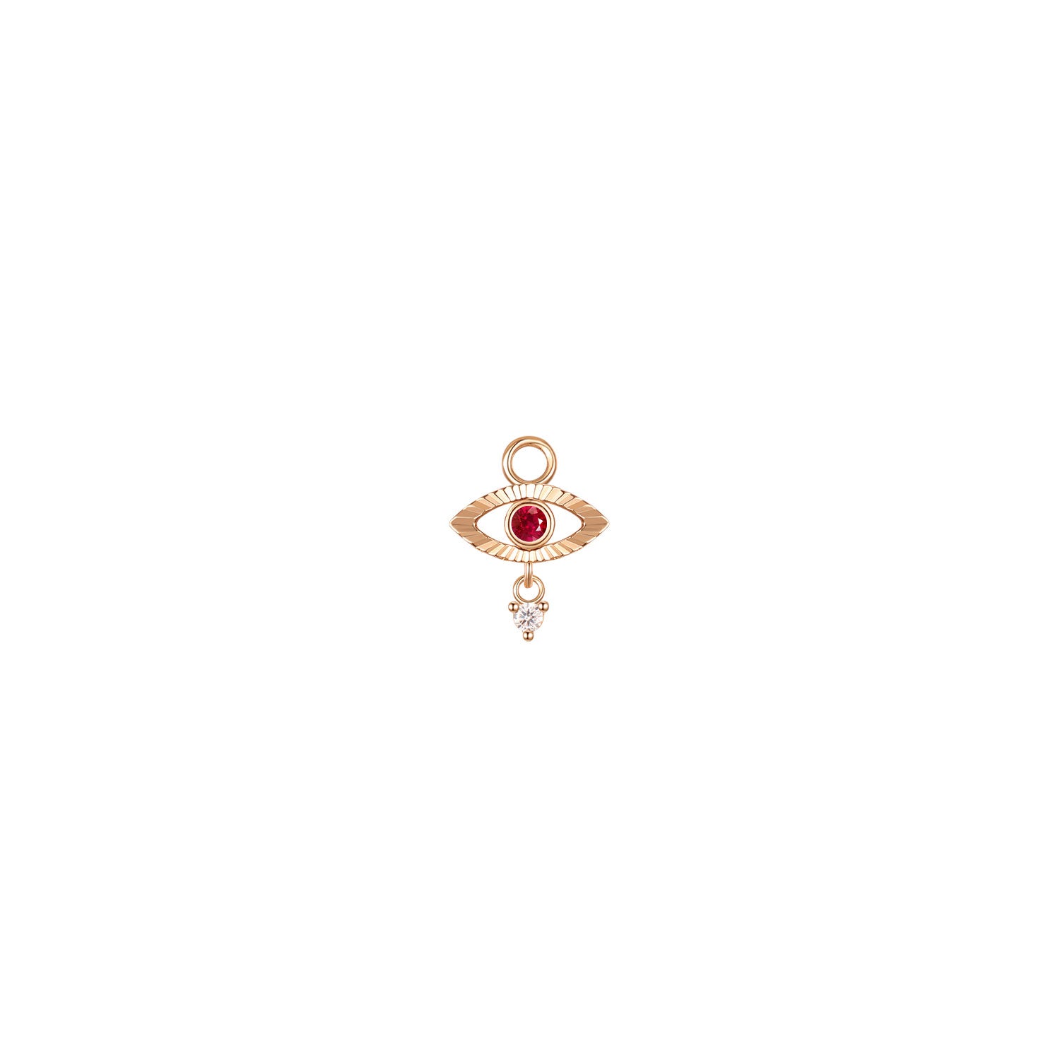 Evil Eye with Tear Charm